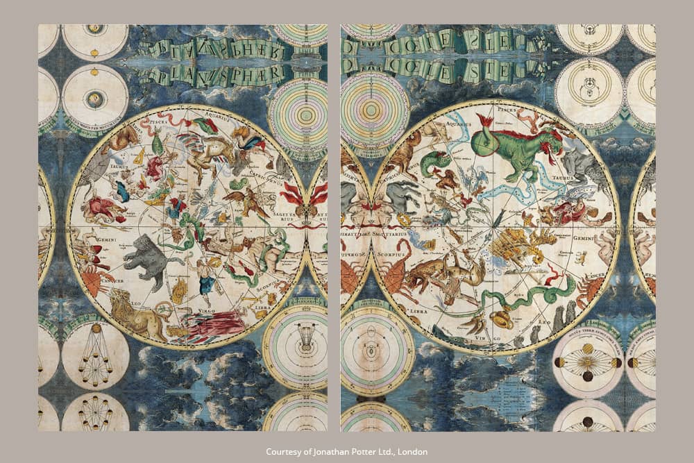 希少　廃盤　CELESTIAL PLANISPHERE ジグソーパズル　天体図 Celestial Planisphere - Early Cartography | Paperblanks